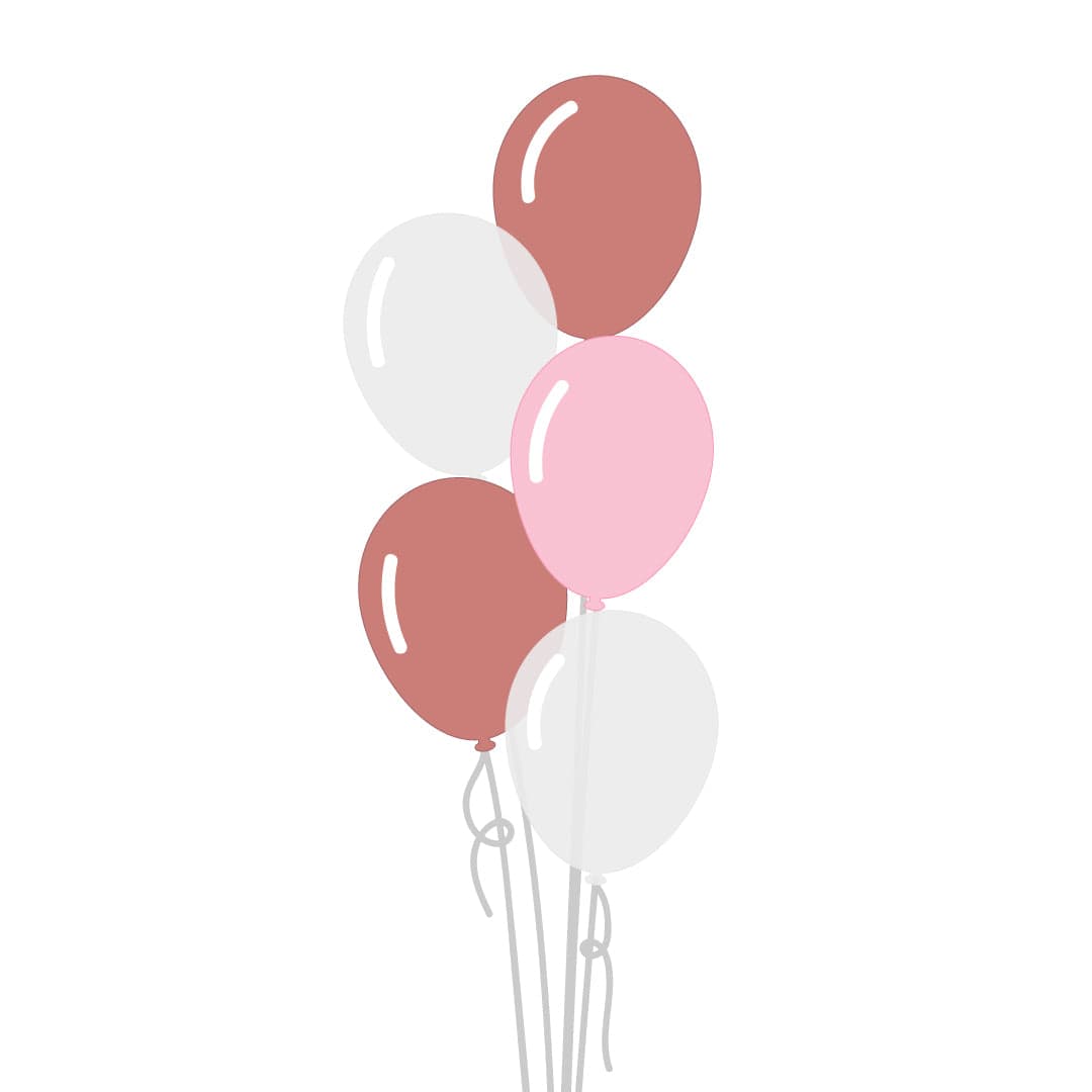 Castle Balloons Balloons 5 Princess Latex Bouquet