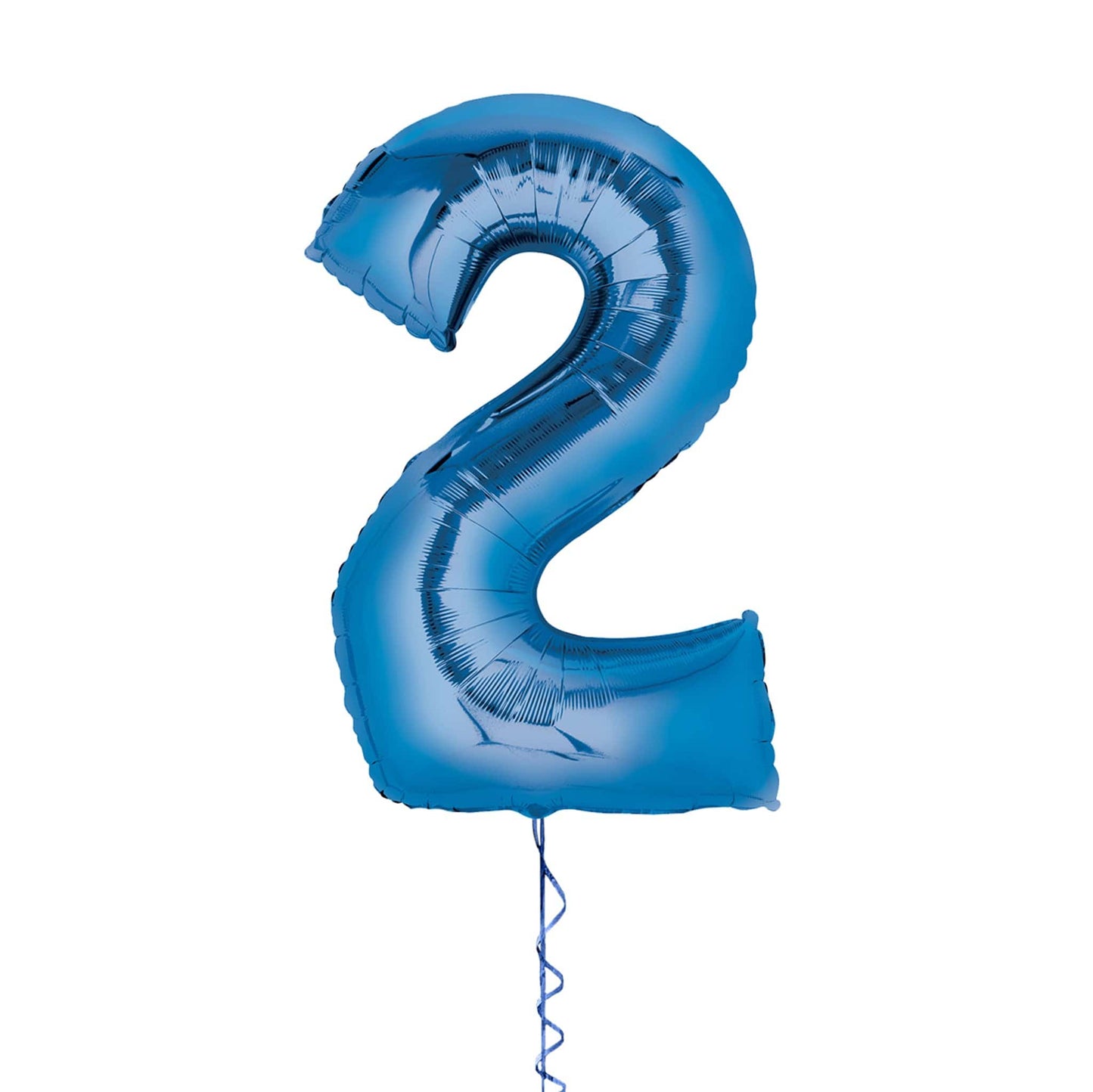 Castle Balloons 2 Blue Giant Helium Numbers