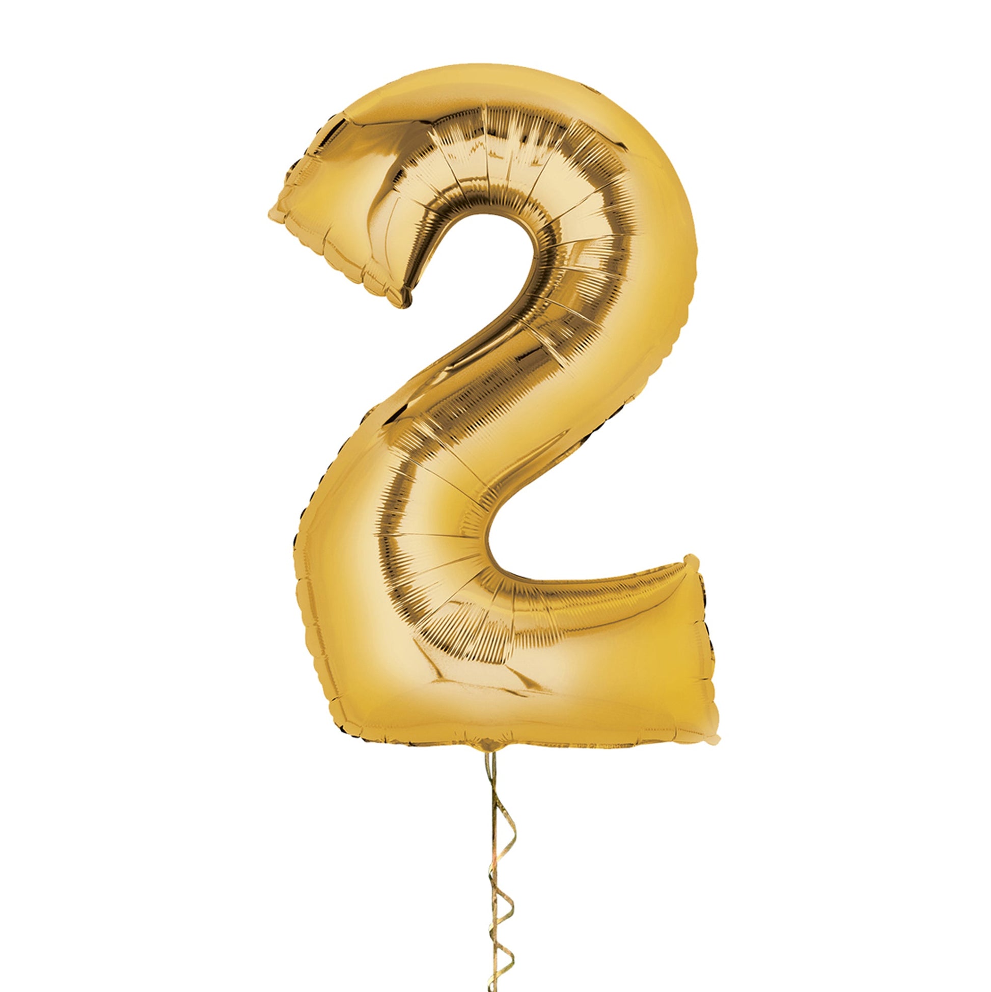 Castle Balloons 2 Gold Giant Helium Numbers