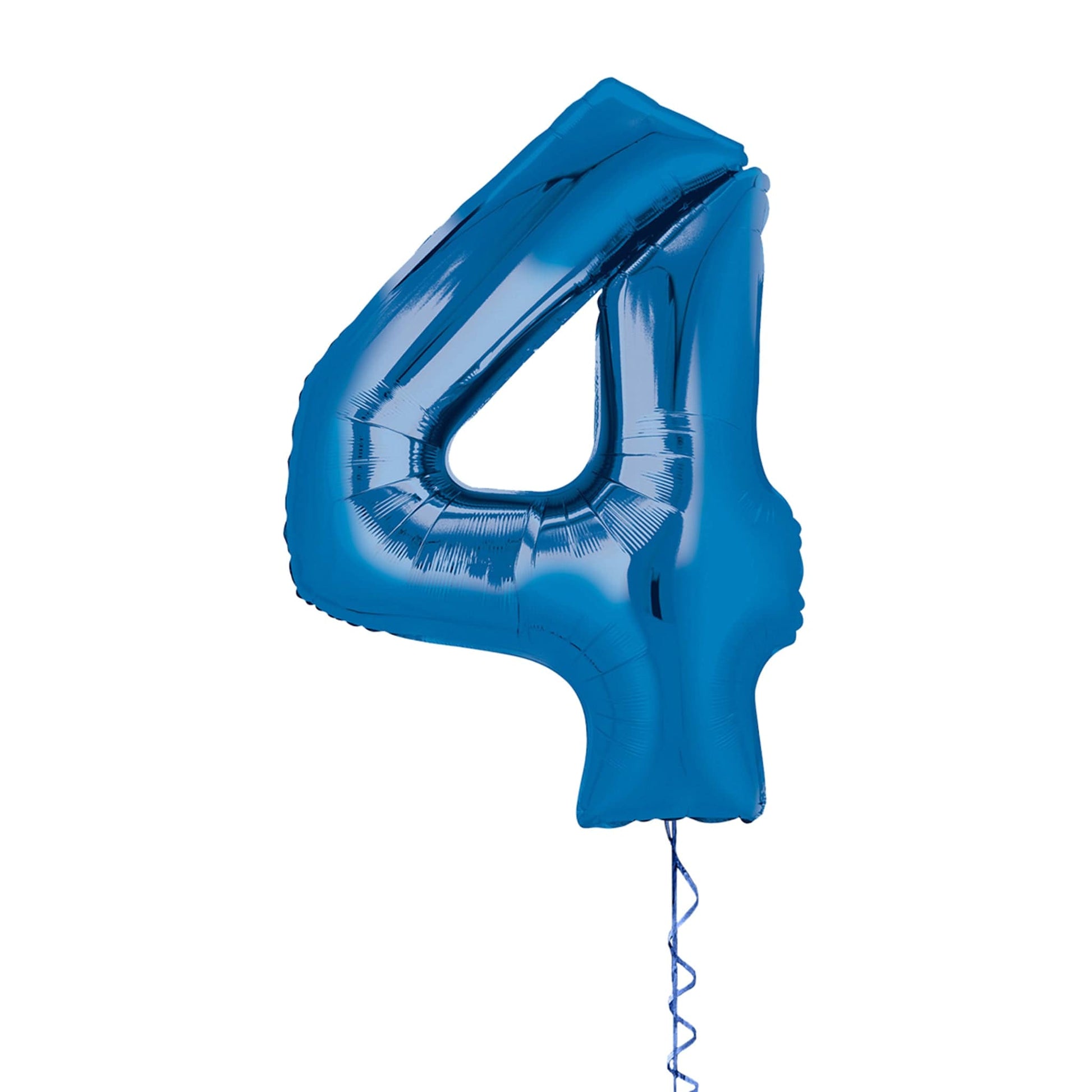 Castle Balloons 4 Blue Giant Helium Numbers