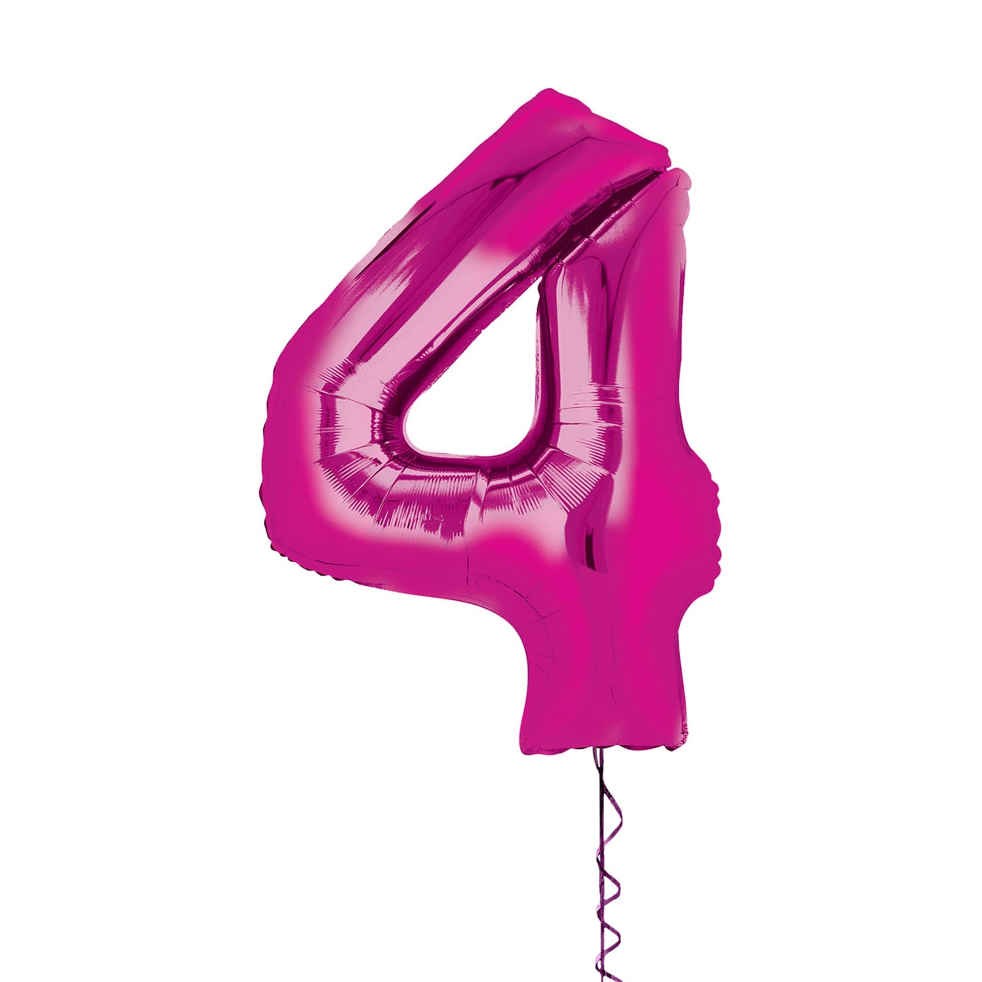 Castle Balloons 4 Pink Giant Helium Numbers