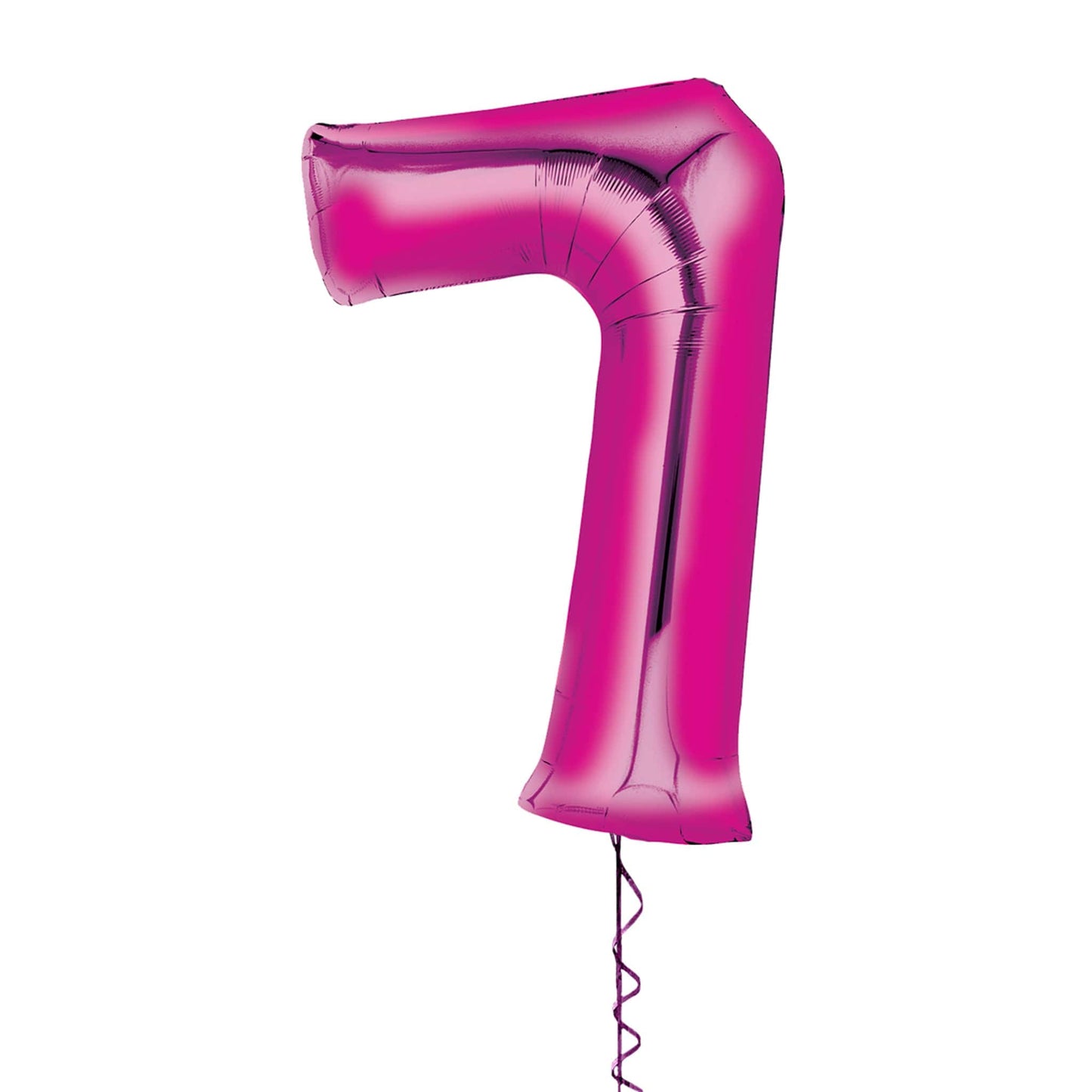Castle Balloons 7 Pink Giant Helium Numbers