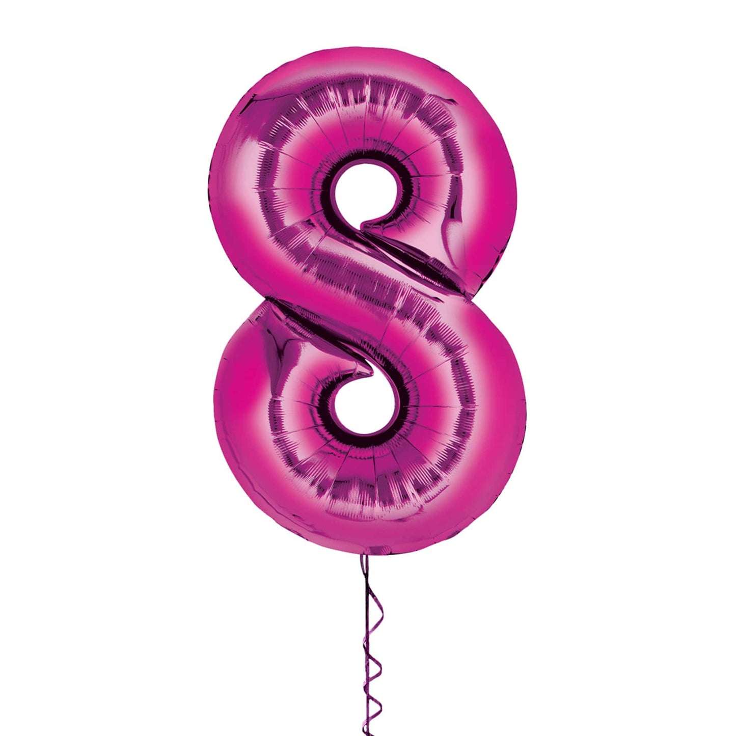 Castle Balloons 8 Pink Giant Helium Numbers