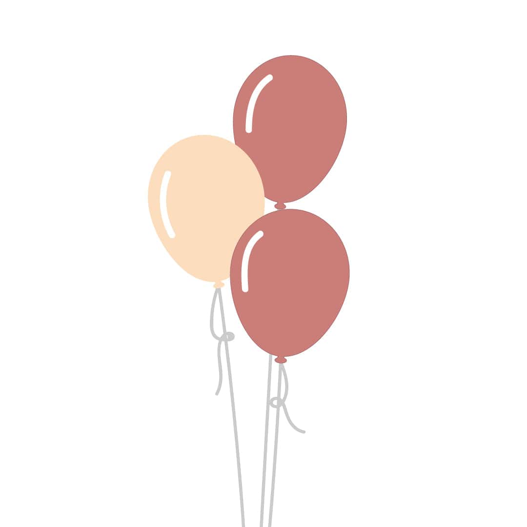 Castle Balloons Balloons 3 Rose gold and Blush Latex Bouquet