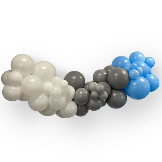 Castle Balloons Blue Stone