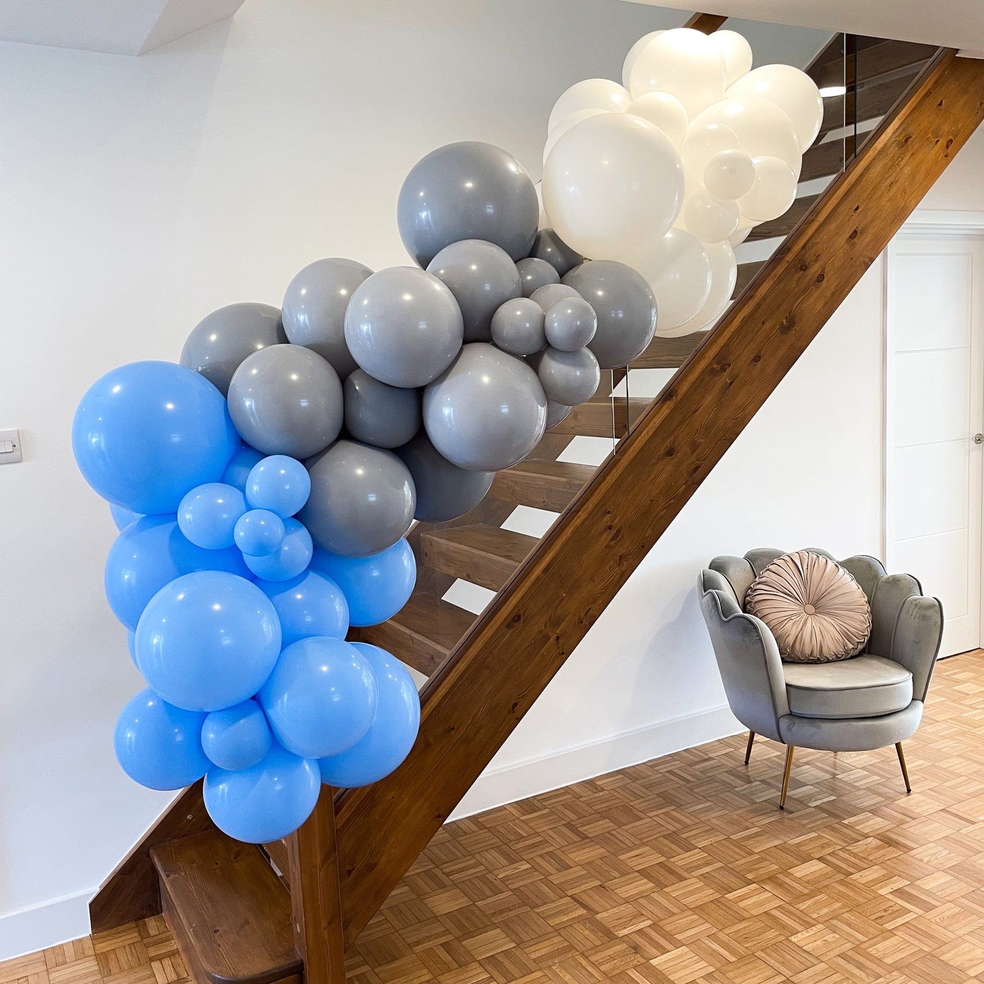 Castle Balloons Blue Stone