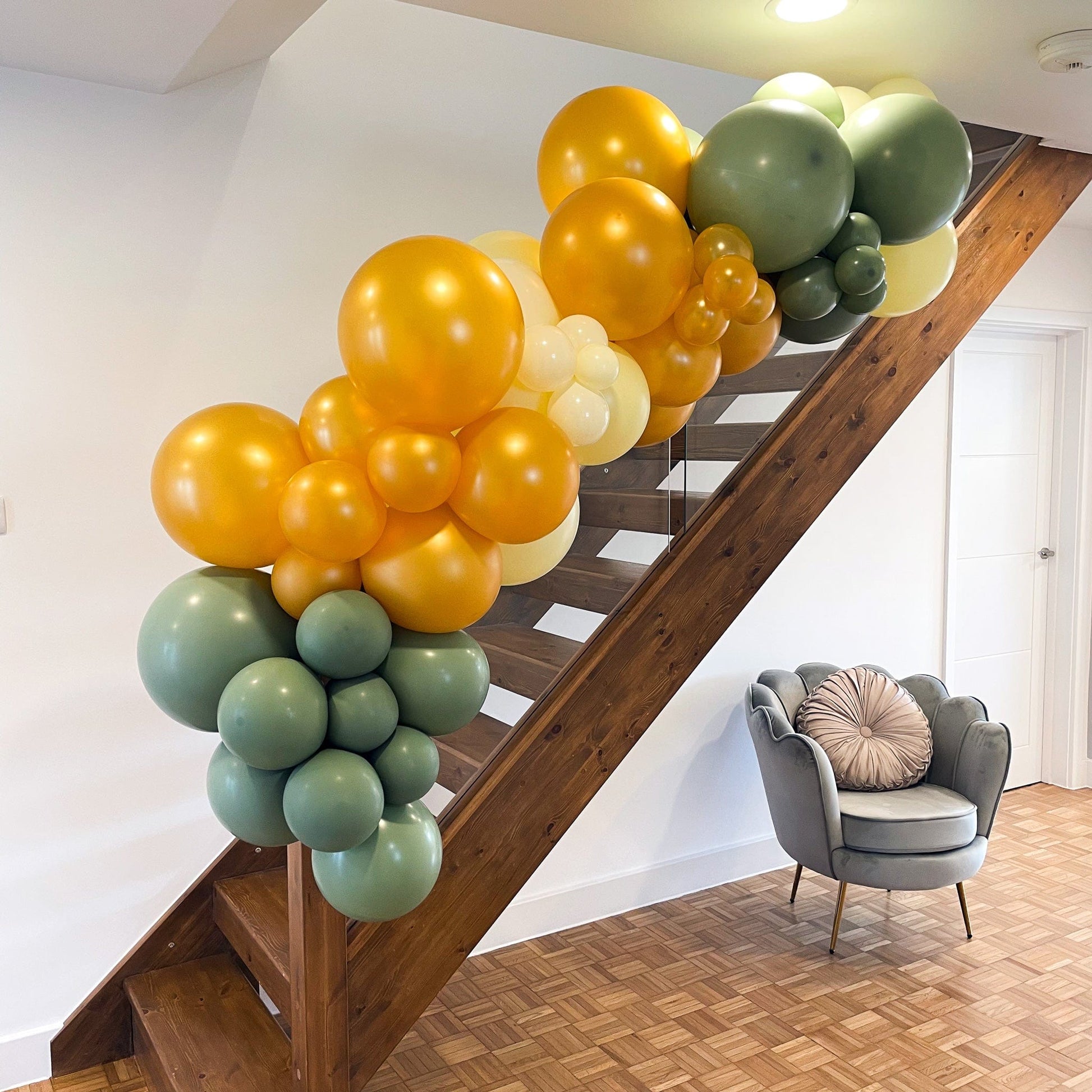 Castle Balloons Bright Forest