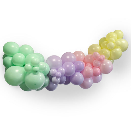 Castle Balloons Pastel Unicorn