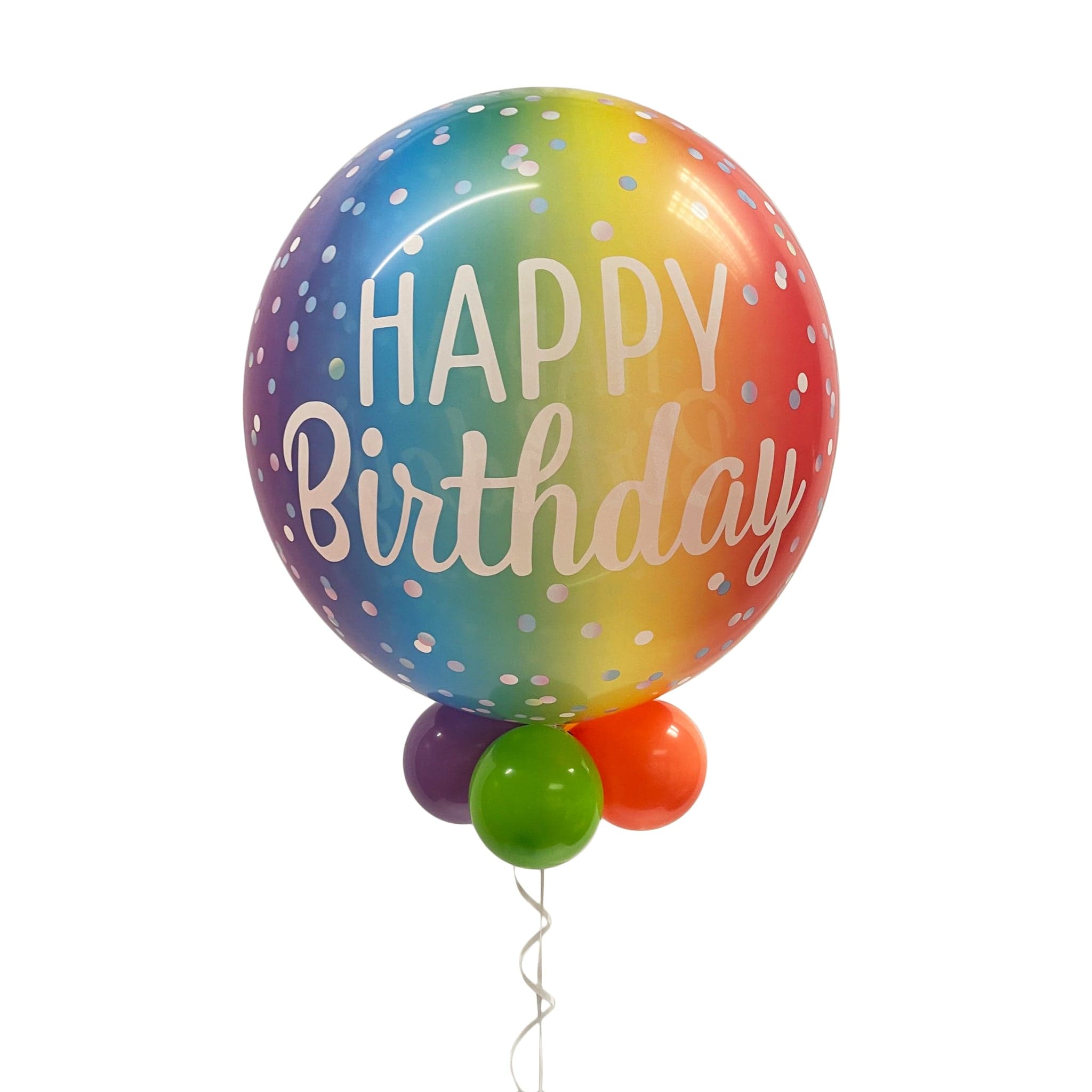 Printed Helium Filled Bubble Balloon Printed Helium Filled Bubble Balloon