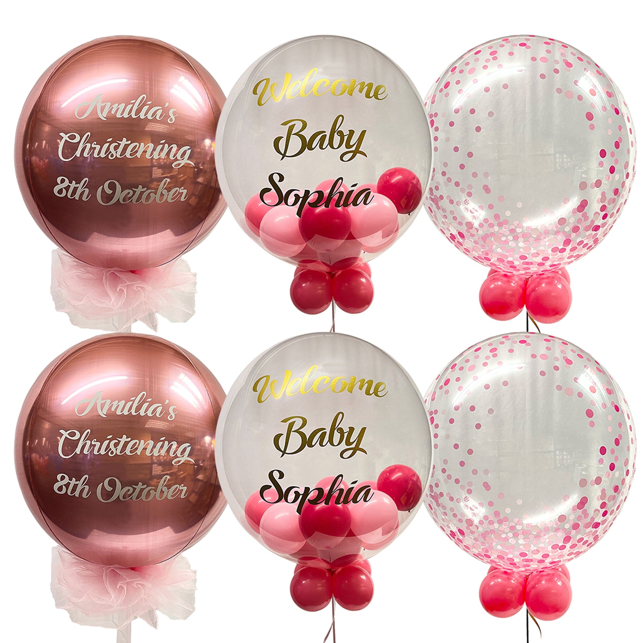 Rose gold hot sale baby balloon