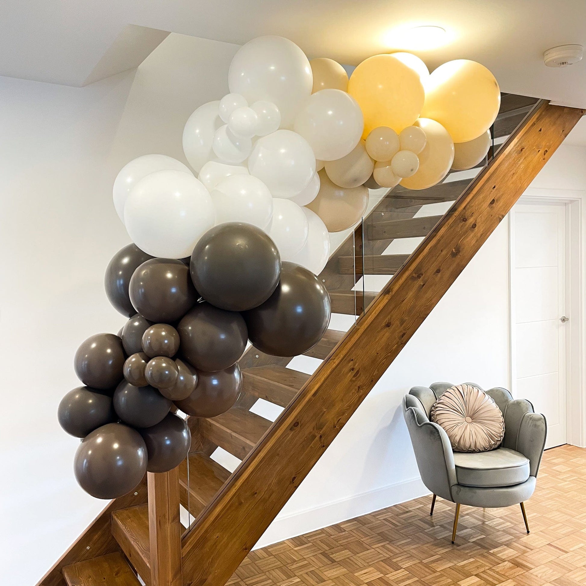 Castle Balloons Teddy Bear