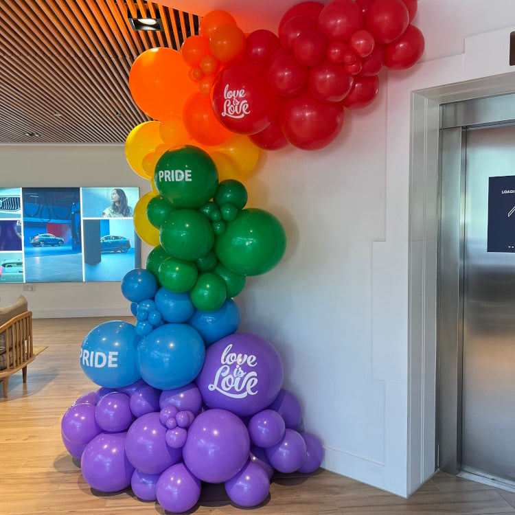 Volvo-Pride-sustainable-balloon-display