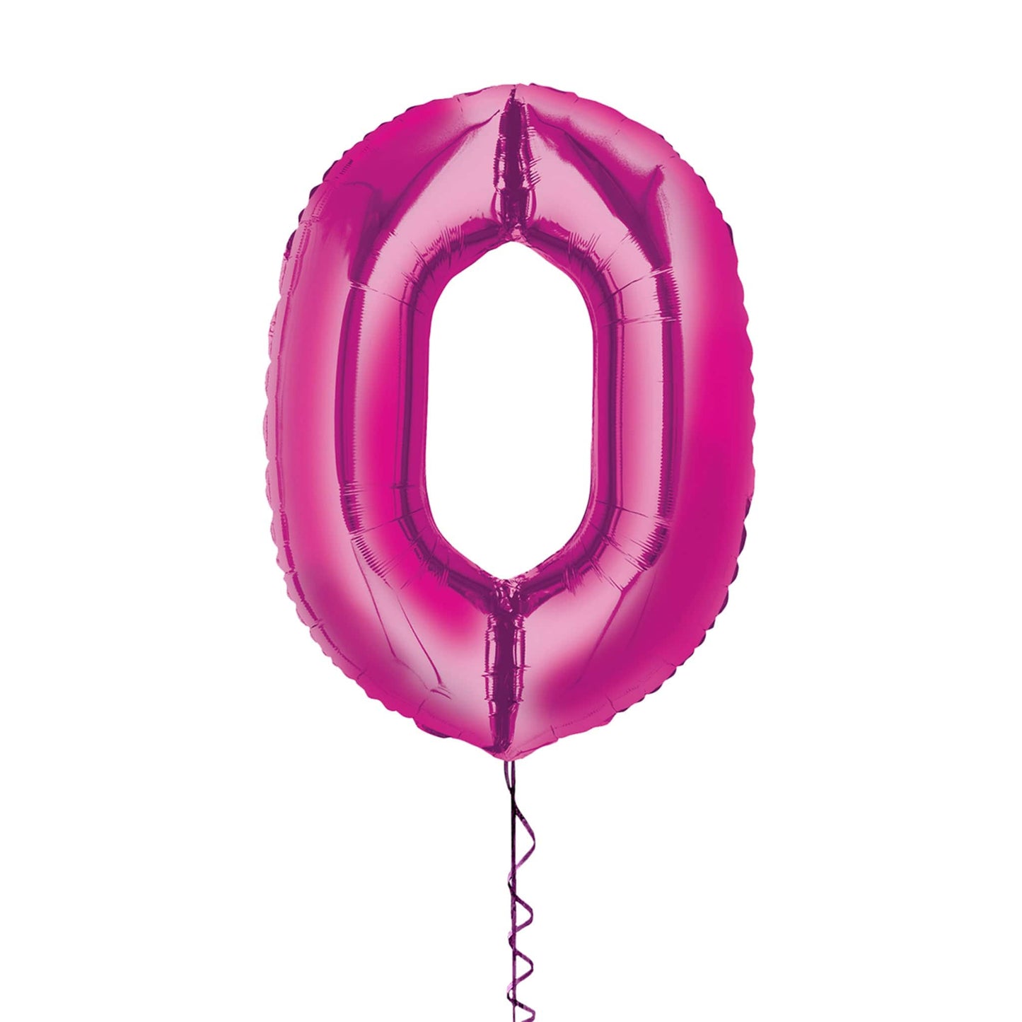 Castle Balloons 0 Pink Giant Helium Numbers