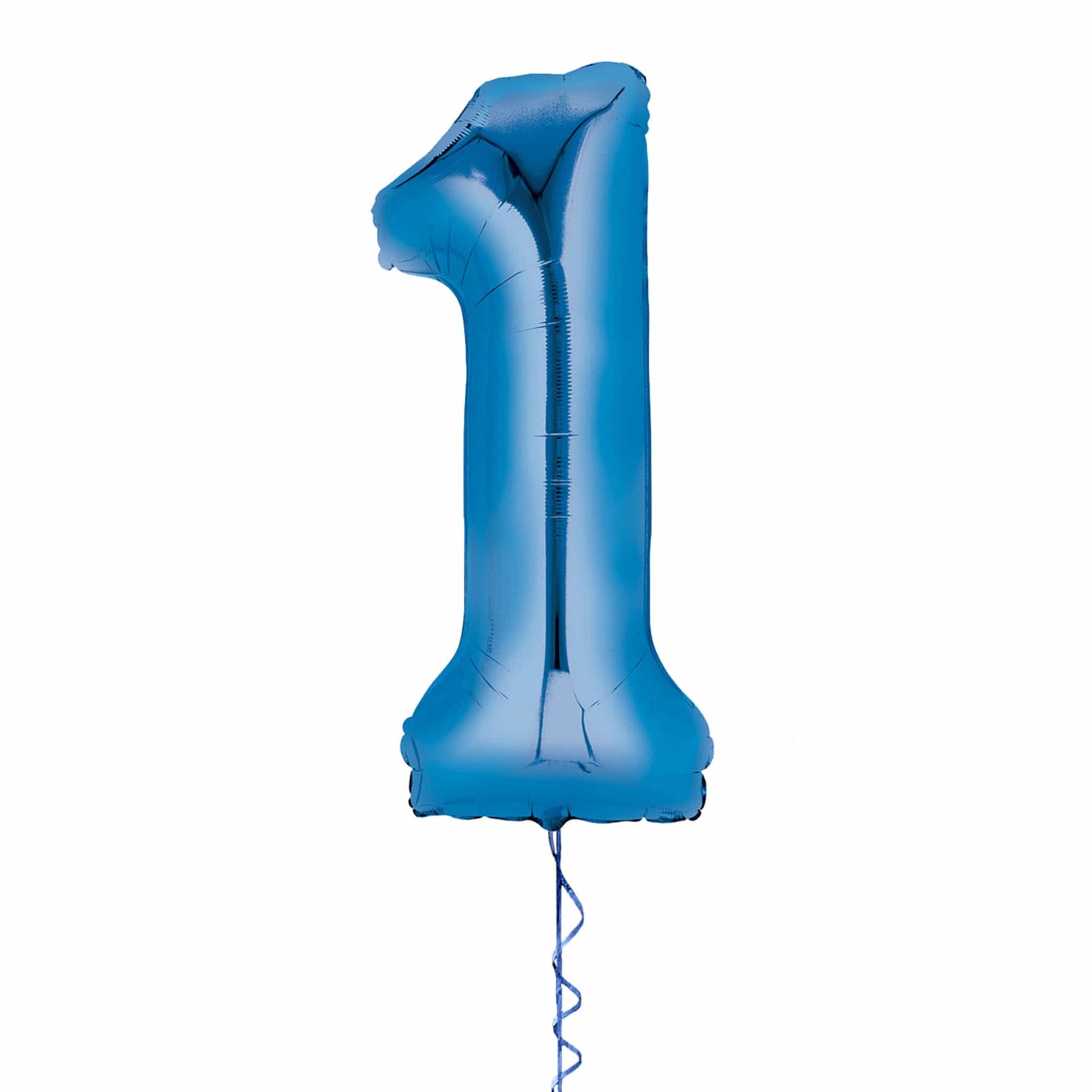 Castle Balloons 1 Blue Giant Helium Numbers