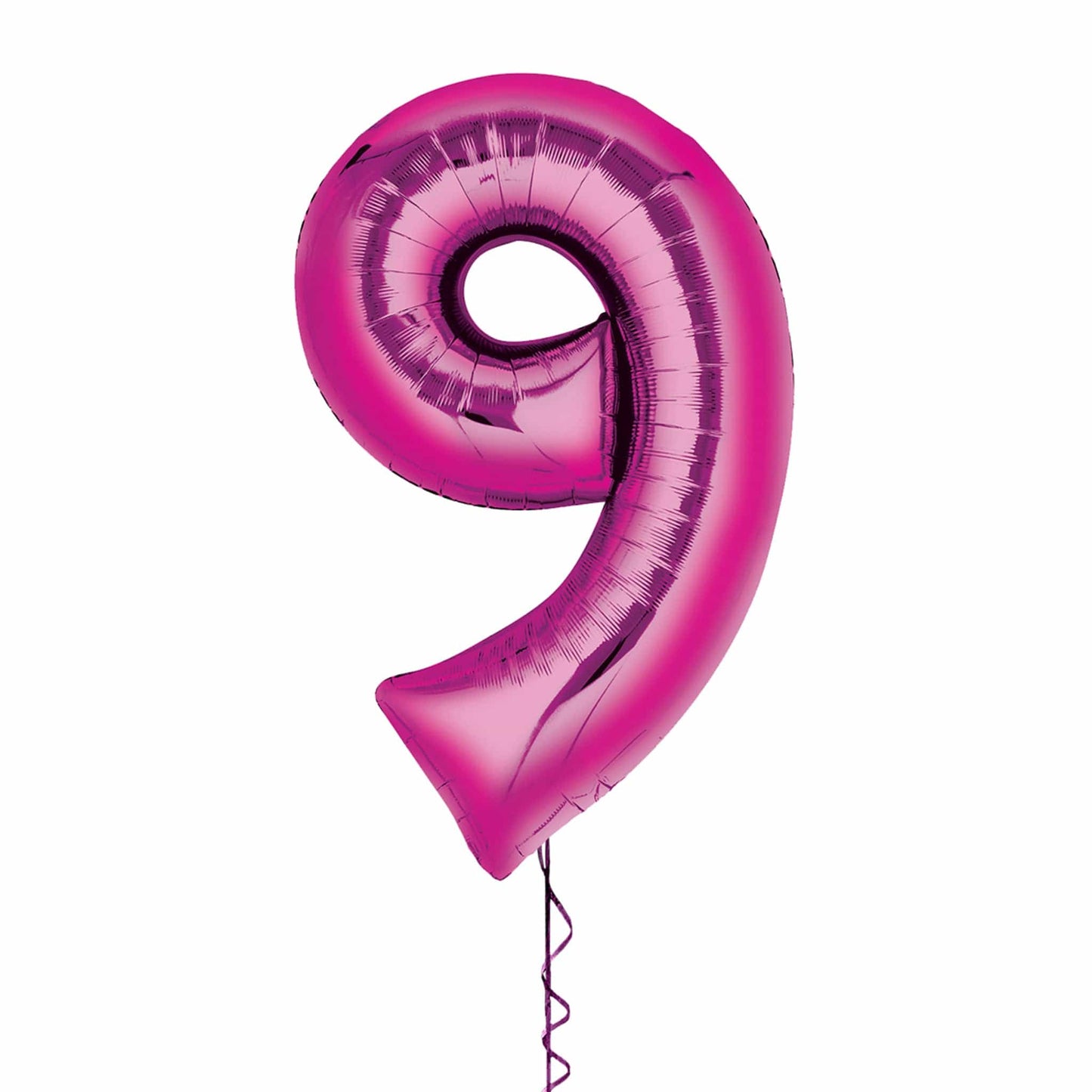 Castle Balloons 9 Pink Giant Helium Numbers
