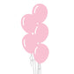 Castle Balloons Balloons 5 Baby Pink Latex Bouquet
