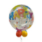 Castle Balloons Happy Birthday Stars Bubble Balloon