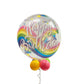 Castle Balloons Happy Birthday Unicorn Bubble Balloon